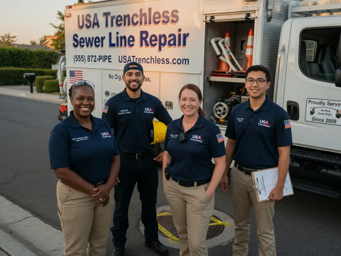 Sewer Line Repair company in Hubert, NC